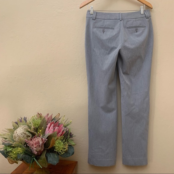 Express | Low Rise Editor Gray Pants - Picture 6 of 8